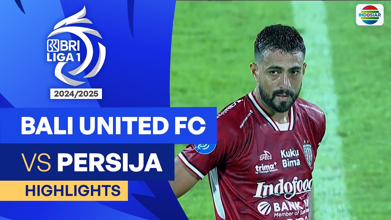 BRI SUPER LEAGUE: Bali United FC vs Persija.
