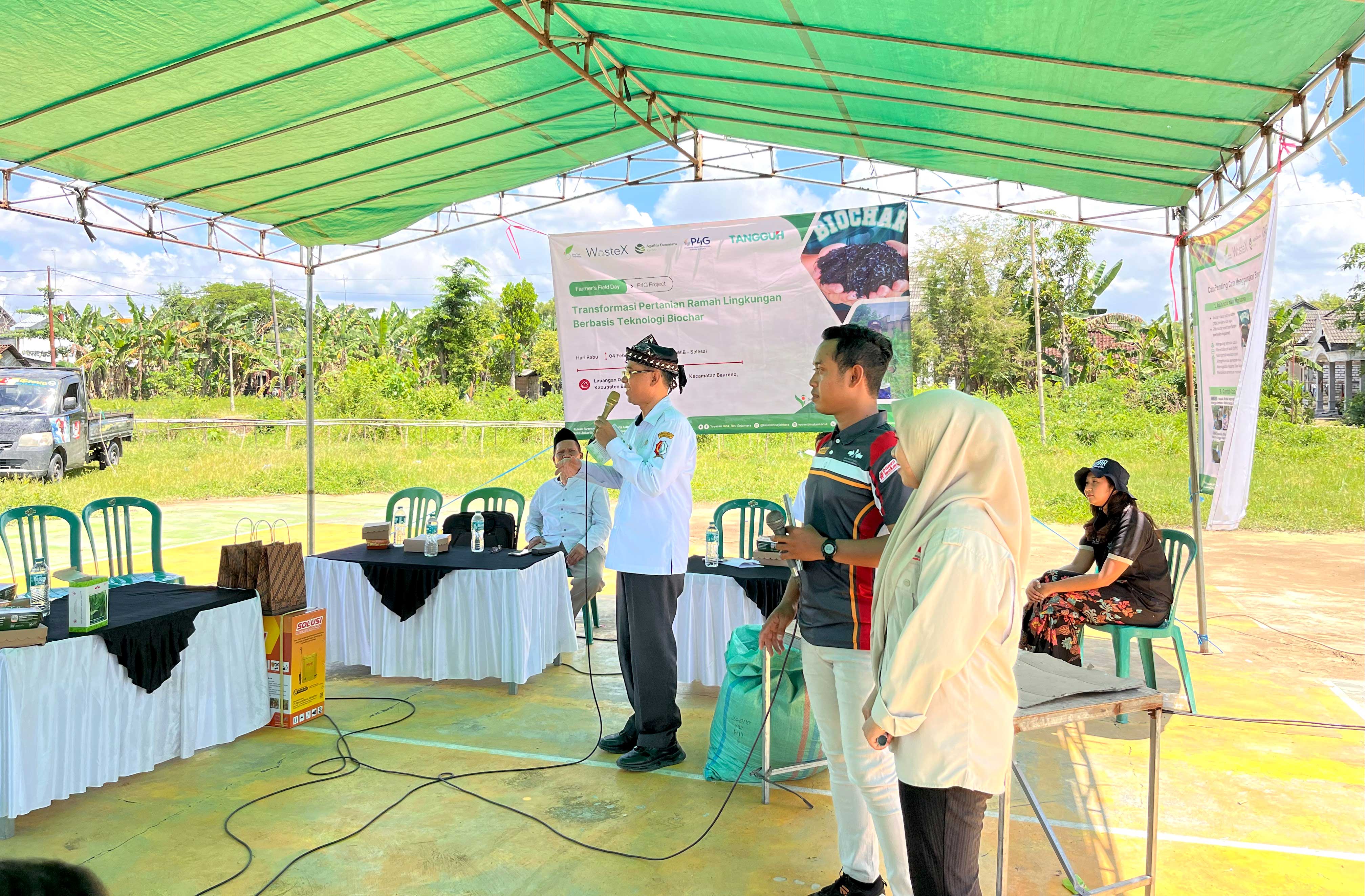 Dukungan Kepala Dinas Ketahanan Pangan dan Pertanian Kabupaten Bojonegoro, Zaenal Fanani, S.Pi., MP.