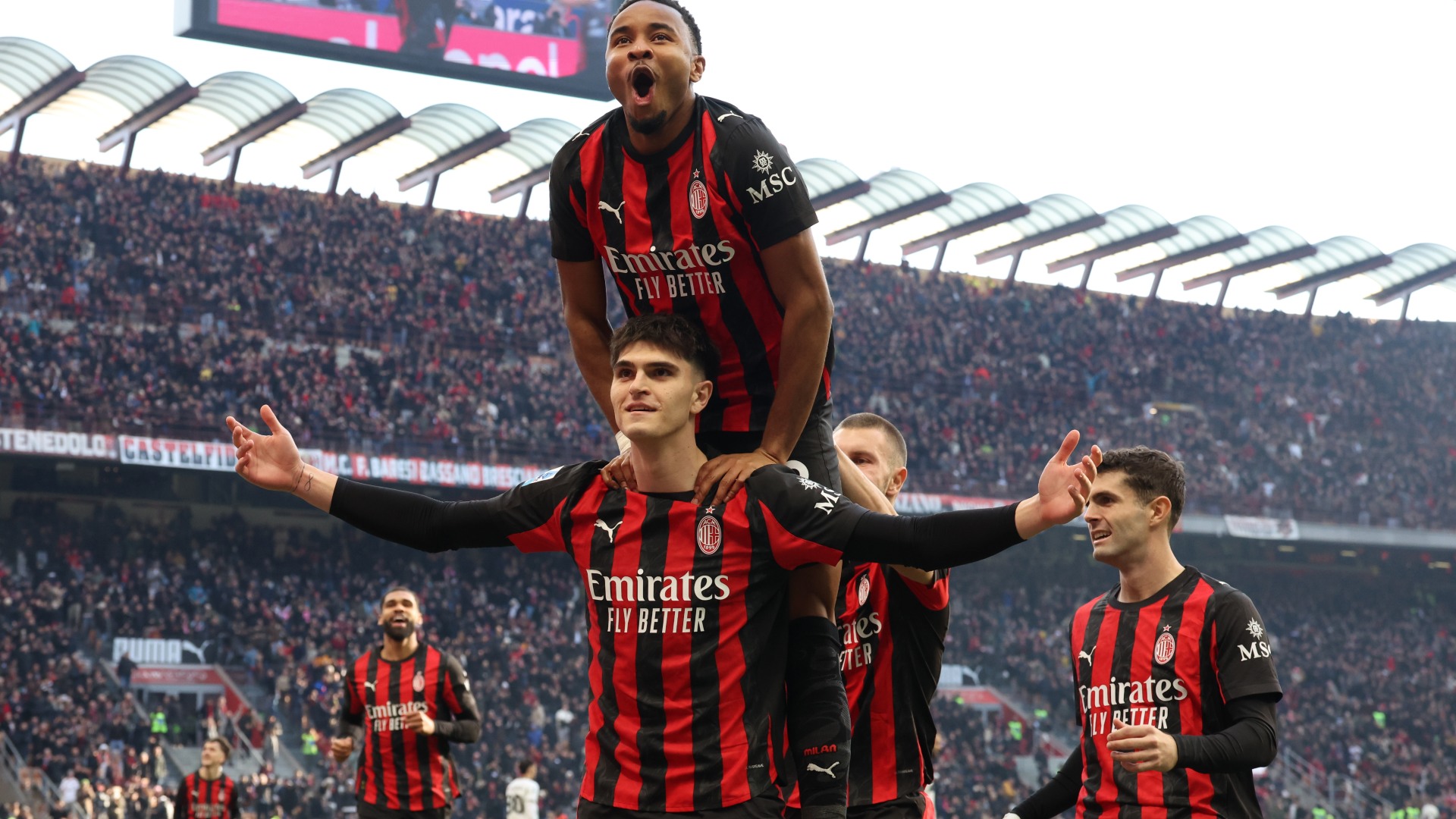 SERIE A ITALIA: AC Milan vs Parma.