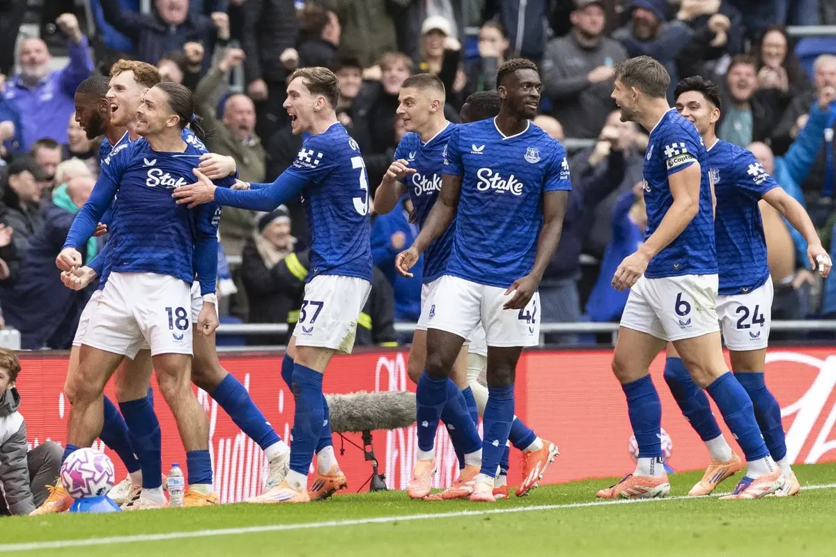 LAGA EPL: Everton vs Manchester United.