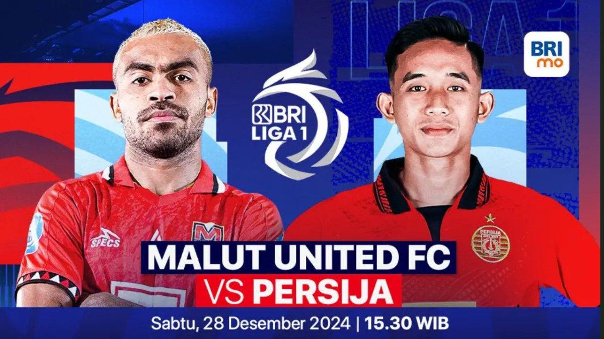 BRI SUPER LEAGUE: Malut United FC vs Persija.