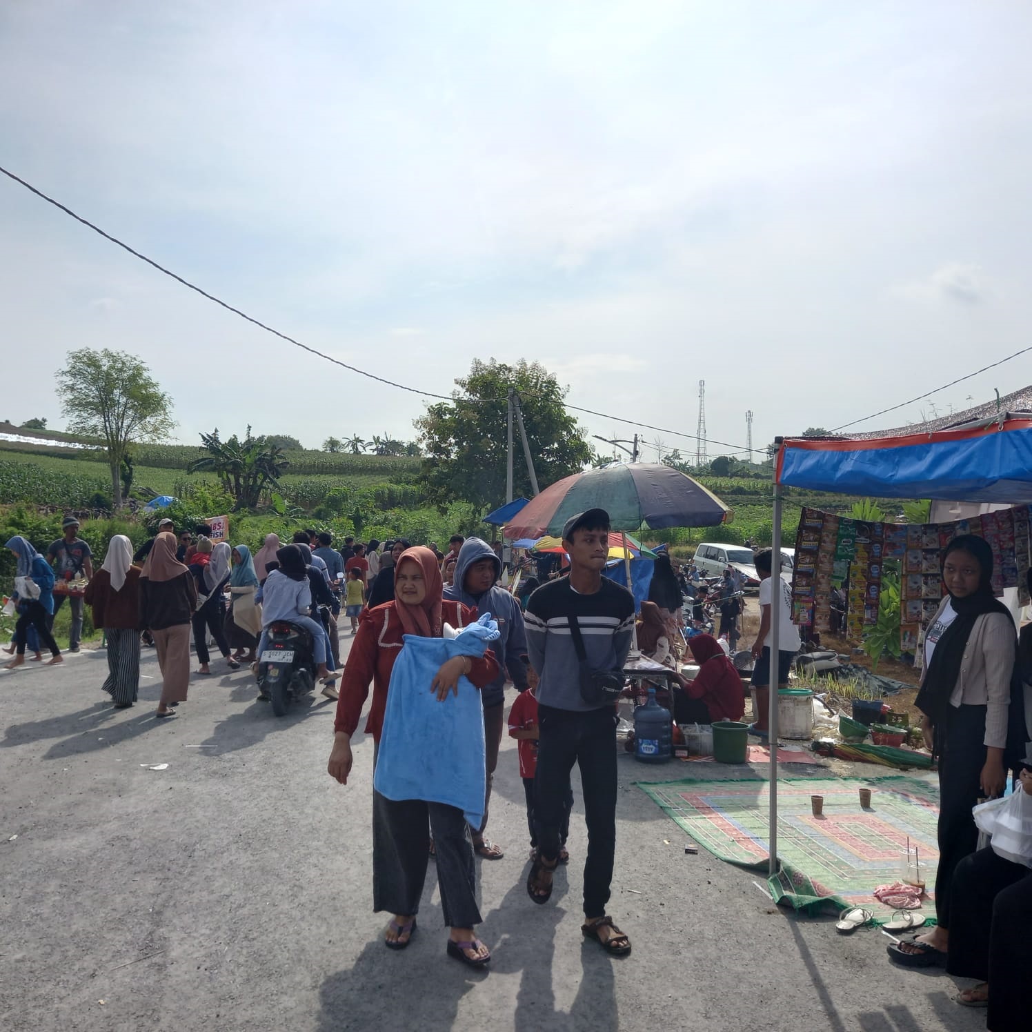 JALAN-JALAN SORE: CFD WTG diubah sore selama Ramadan, selain mengenalkan potensi wisata juga menggerakkan ekonomi warga.