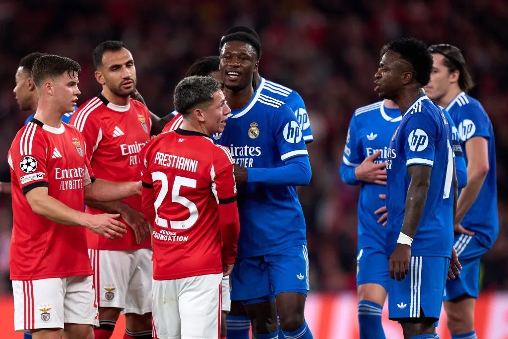 LAGA UCL: Real Madrid vs Benfica.