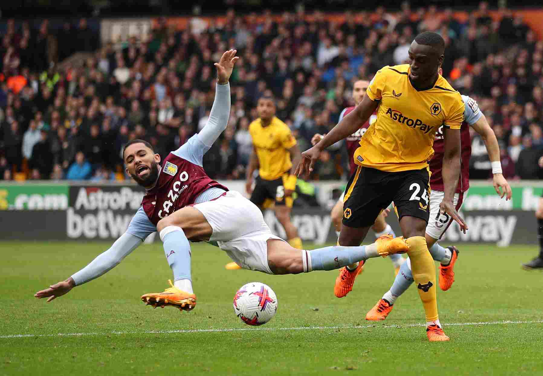 LAGA EPL: Wolves vs Aston Villa.