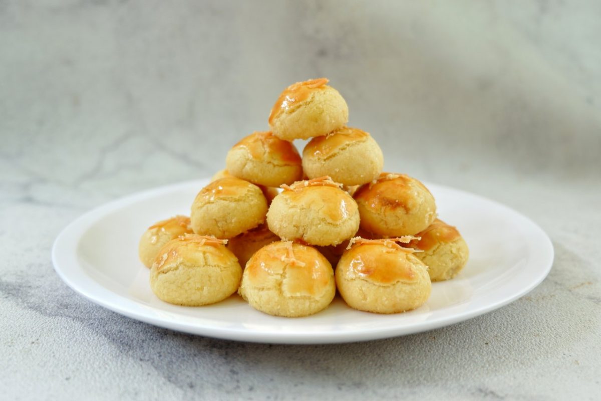 KUE LEBARAN: Nastar identik menjadi salah satu andalan kue lebaran.
