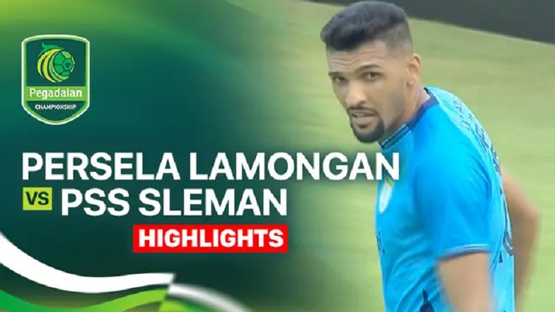 PEGADAIAN CHAMPIONSHIP: Persela Lamongan vs PSS Sleman.