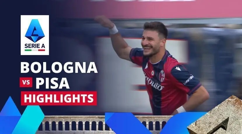 SERIE A ITALIA: Pisa vs Bologna.