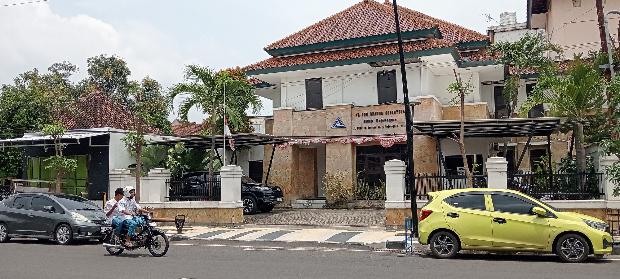 SEPI: Kantor PT ADS terlihat sepi aktivitas, perusahaan pelat merah yang mengelola PI Blok Cepu pengelolaan anggarannya disorot aktivis mahasiswa.