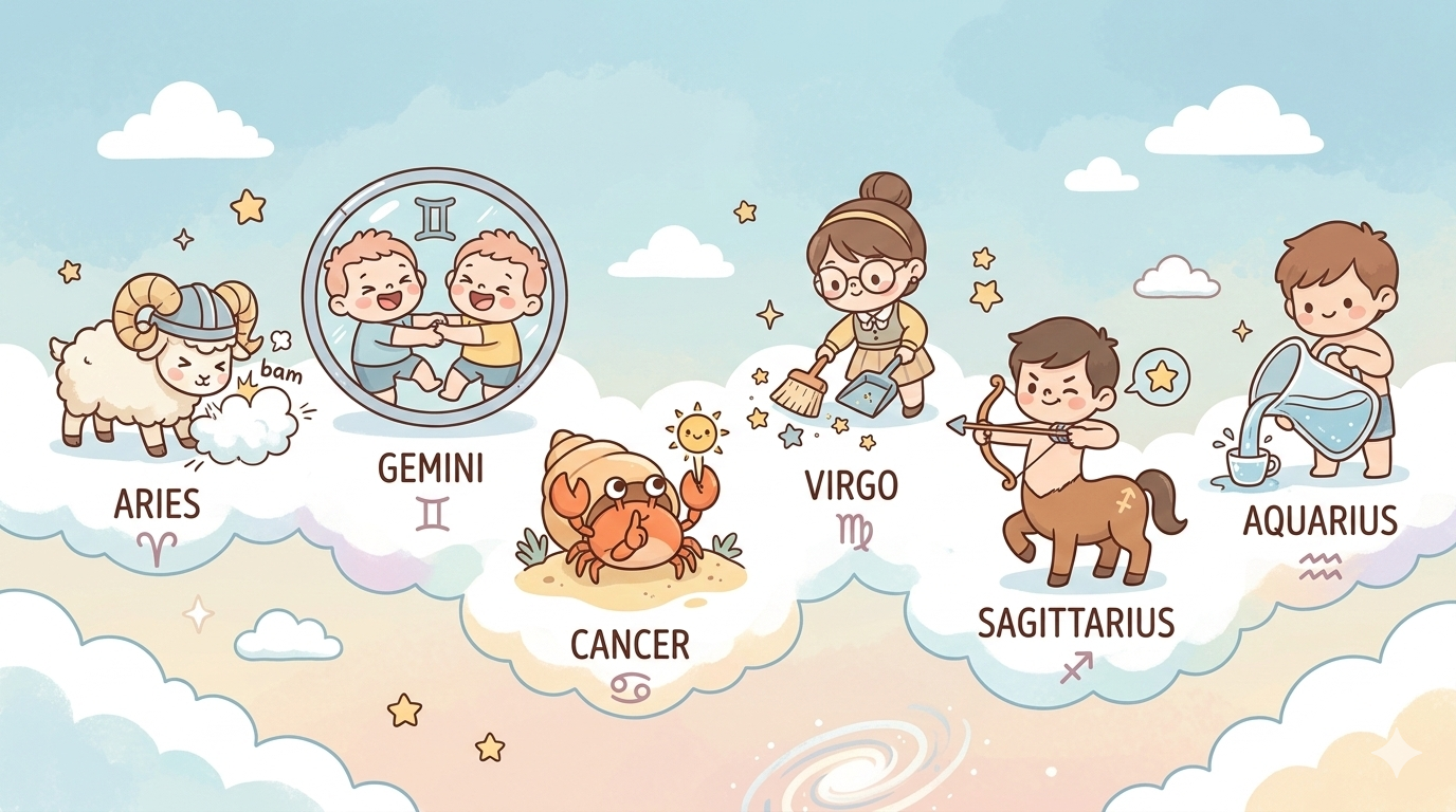 ZODIAK: Deretan zodiak yang membawa keberuntungan bulan Maret ini.