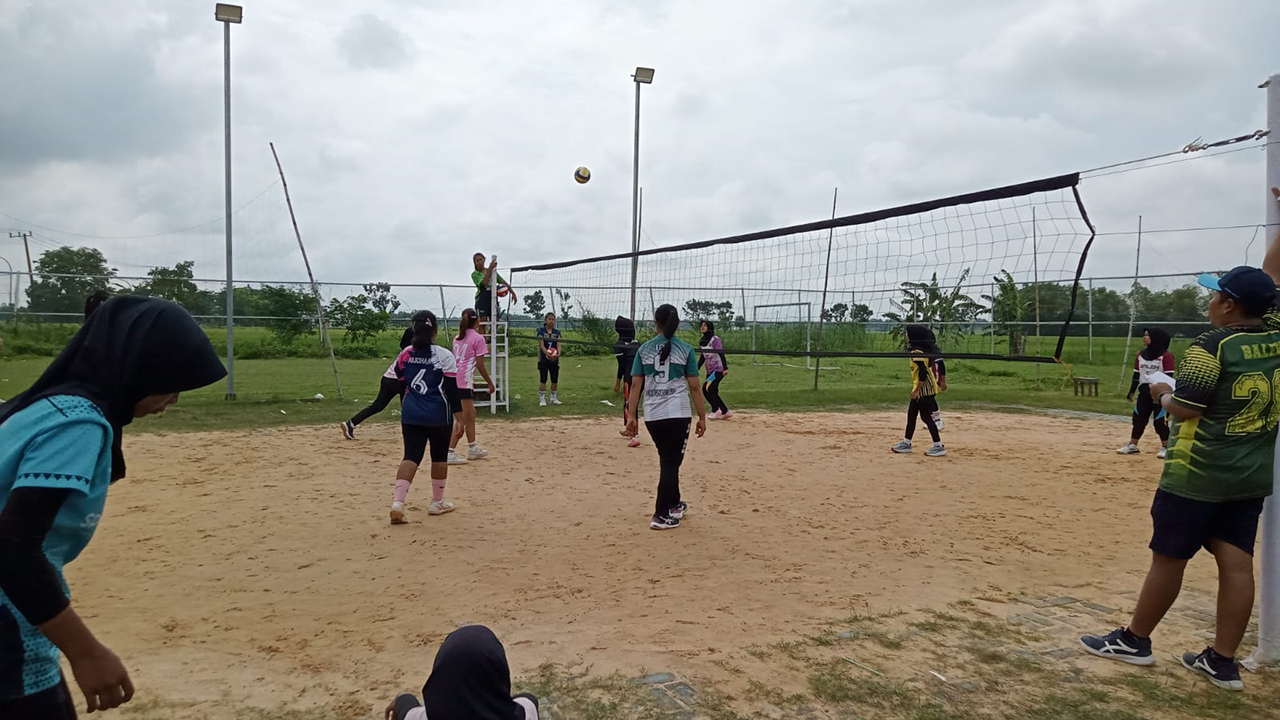 PERSIAPAN: Atlet di kecamatan mulai mematangkan persiapan porkab pada Juni mendatang.