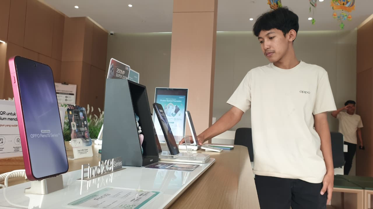 EKONOMI: Kondisi penjualan smartphone relatif lesu di momen jelang Lebaran. 