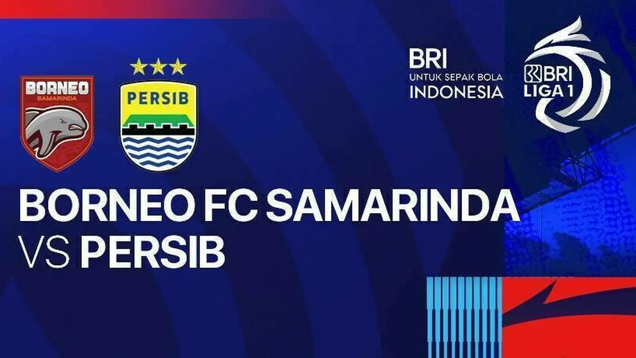 BRI SUPER LEAGUE: Borneo FC Samarinda vs Persib Bandung.