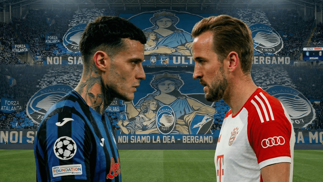 LAGA UCL: Bayern Munich vs Atalanta.