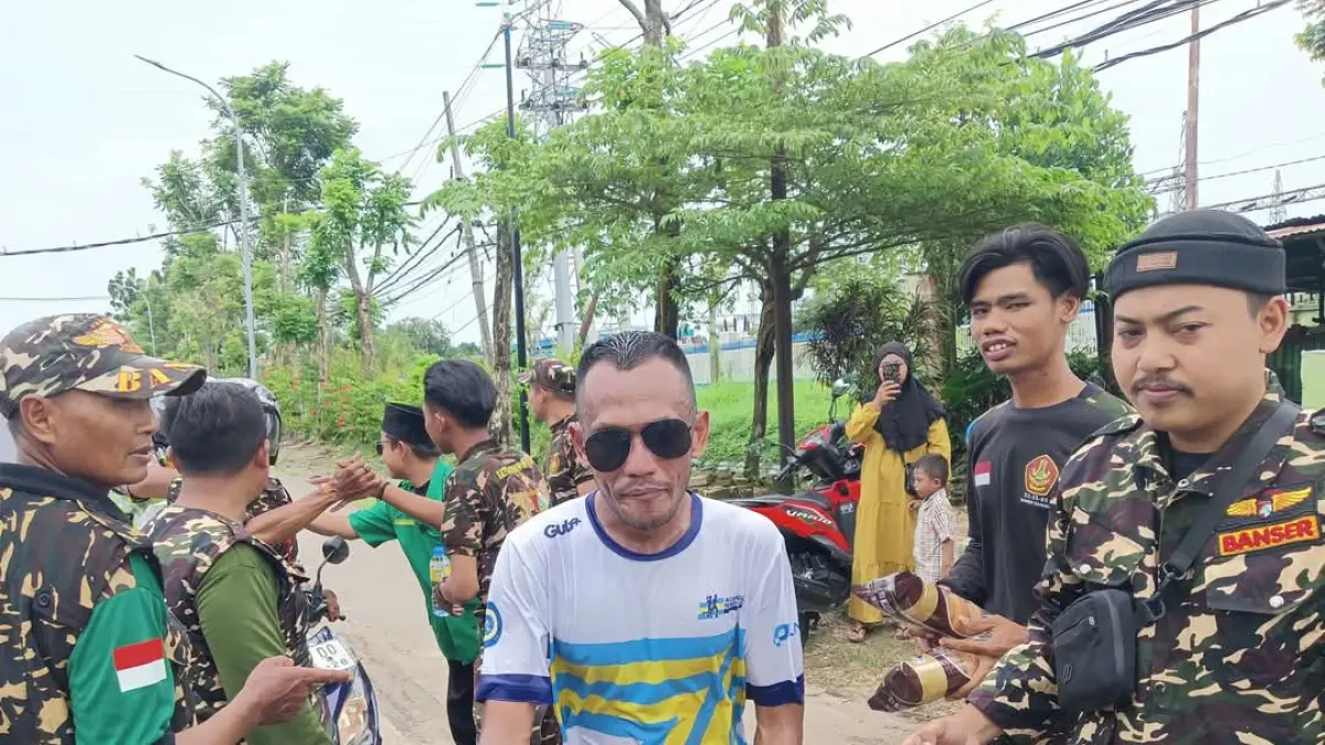 PELARI: Ahmad Zaki Febiansyah merupakan seorang guru PJOK SMPN 1 Kasiman dan juga pelari. Tahun lalu, Zaki pernah lari sejauh 102 kilometer dalam peringatan Satu Abad NU.