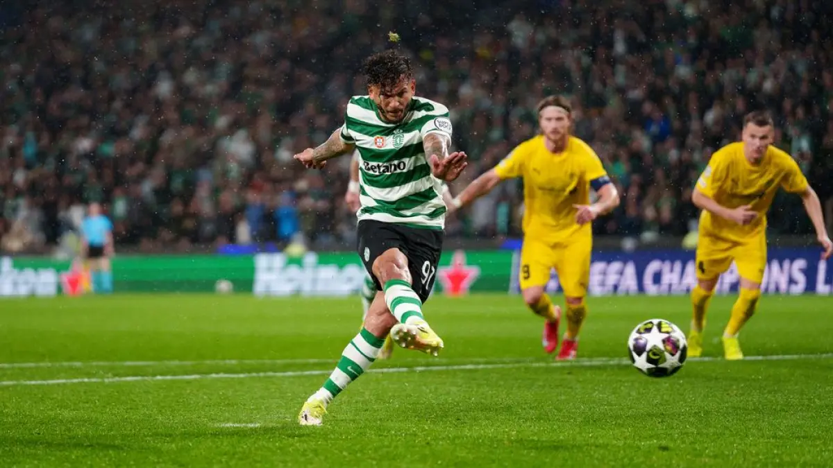 LAGA UCL: Sporting Lisbon vs Arsenal.