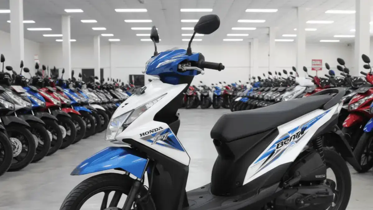 MOTOR BEKAS: Cek harga terbaru motor bekas Honda Beat.