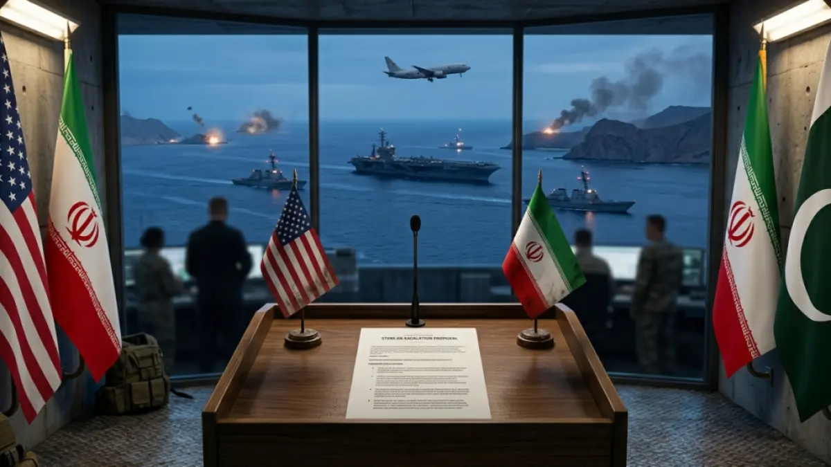 GENCATAN SENJATA: Presiden AS Donald Trump menyetujui gencatan senjata dengan Iran selama dua minggu.