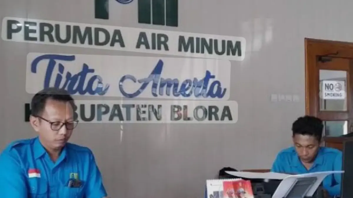 PASTIKAN TETAP LANCAR: PDAM Blora pastikan ketersediaan layanan dan air bersih di Blora masih mengalir di era efisiensi. (RAHUL OSCARRA DUTA/RDR.BJN)