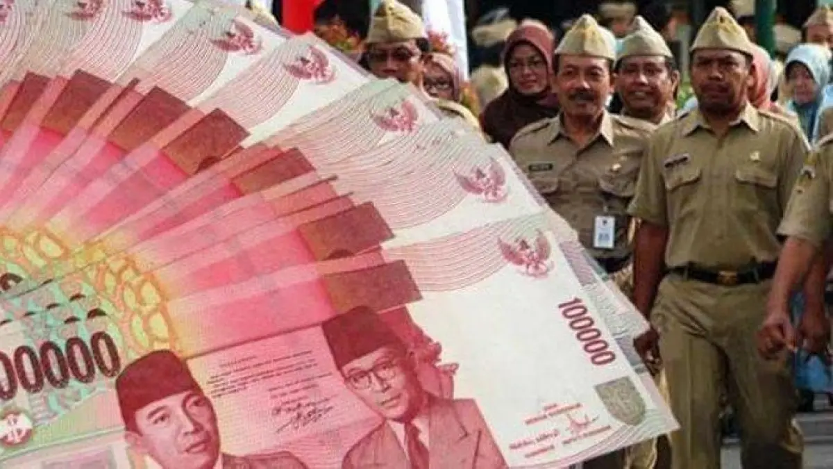 GAJI KE-13 ASN: Rincian gaji ke-13 ASN yang bakal cair Juni 2026.