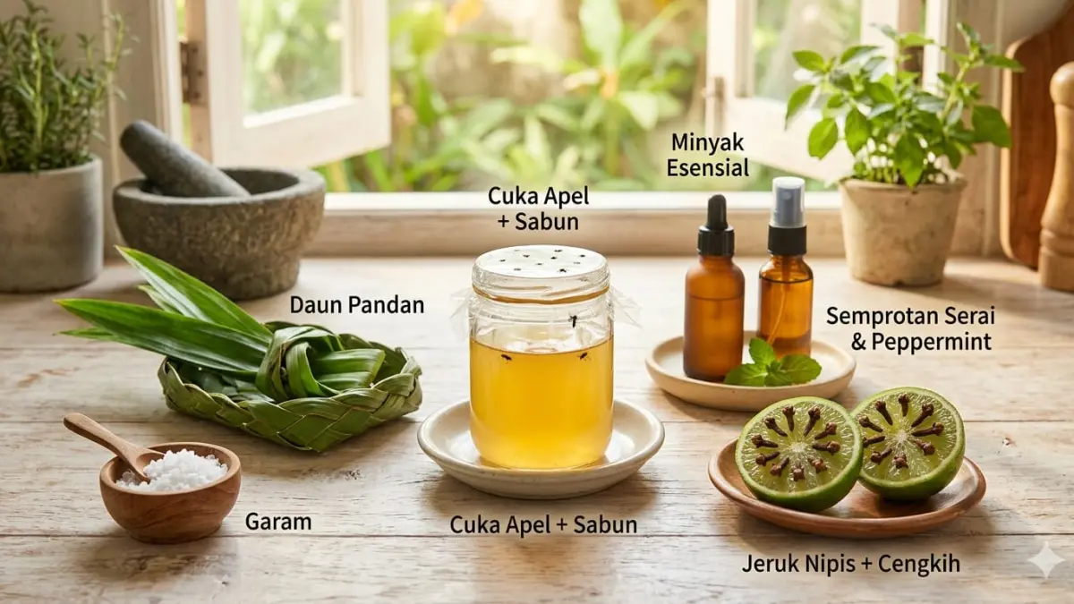 RAHASIA DAPUR: Cara ampuh mengusir lalat di rumah.