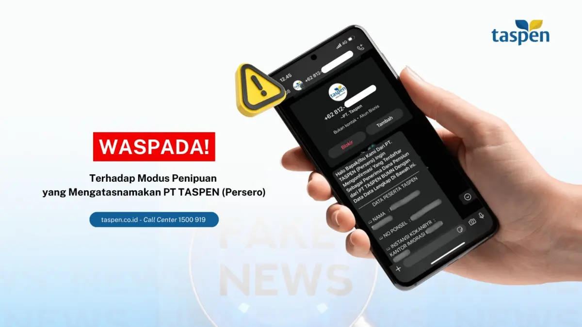TASPEN: Isu kenaikan gaji pensiunan PNS hoaks.