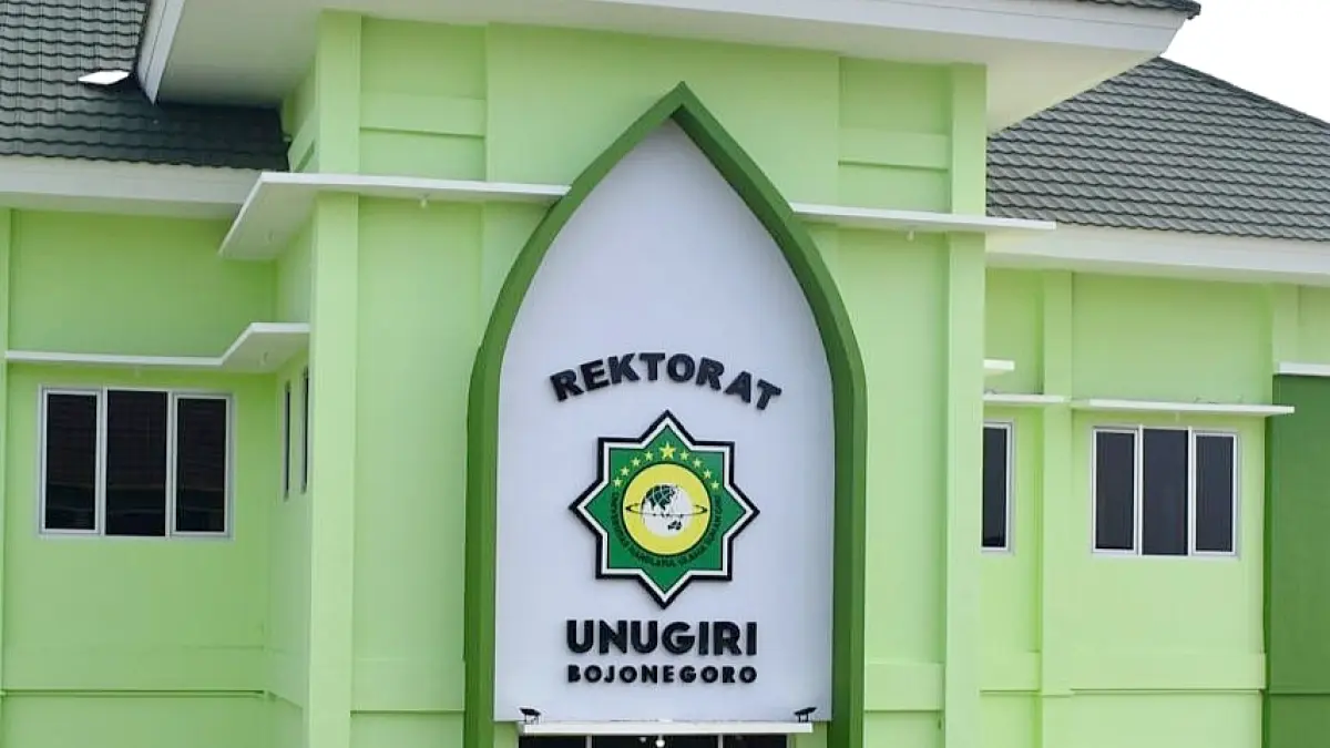 Gedung rektorat UNUGIRI Bojonegoro. (ISTIMEWA/RADAR BOJONEGORO)