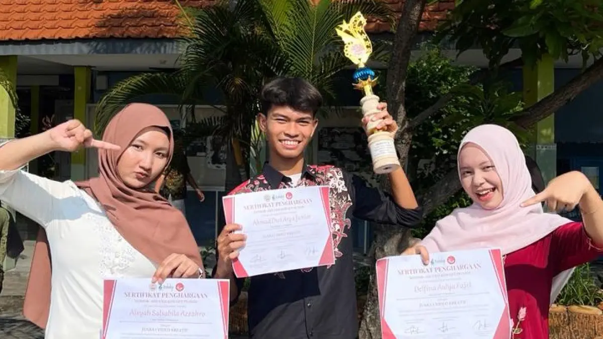 JUARA NASIONAL: Arsada Team berhasil meraih sejumlah prestasi tingkat nasional sejak 2024 hingga 2026 melalui berbagai kompetisi kreatif. (ISTIMEWA/RADAR BOJONEGORO)