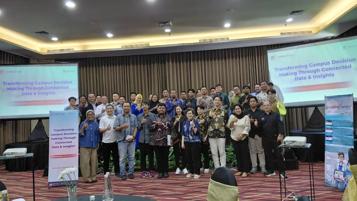 KOLABORASI: PT Quadra Luminari buka peluang kerja sama dengan Unugiri.