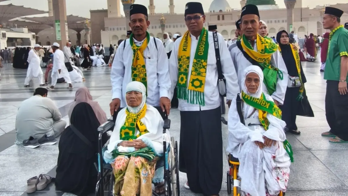 DI TANAH SUCI: CJH Bojonegoro menjalankan jalankan haji tamattu, kondisi jemaah dinilai kuat dan sehat. (ISTIMEWA/RADAR BOJONEORO)