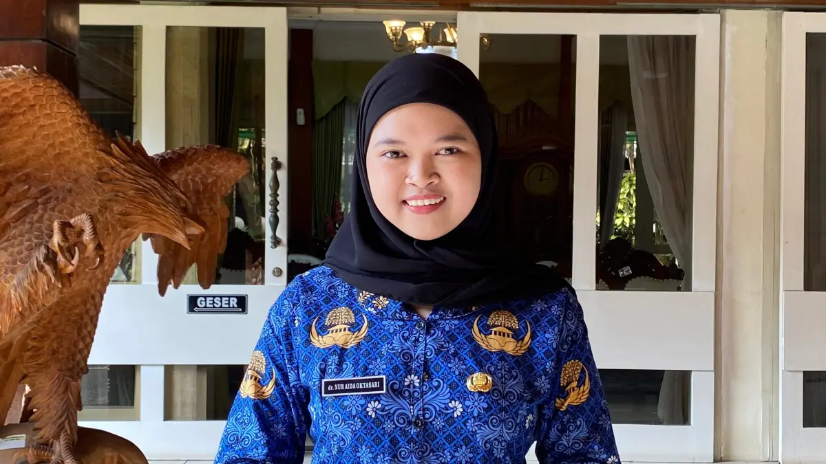 dr. Nur Aida Oktasari (RAHUL OSCARRA DUTA/RADAR BOJONEGORO)