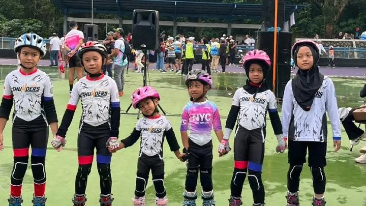 Atlet cilik Thunders Bojonegoro. (ISTIMEWA)