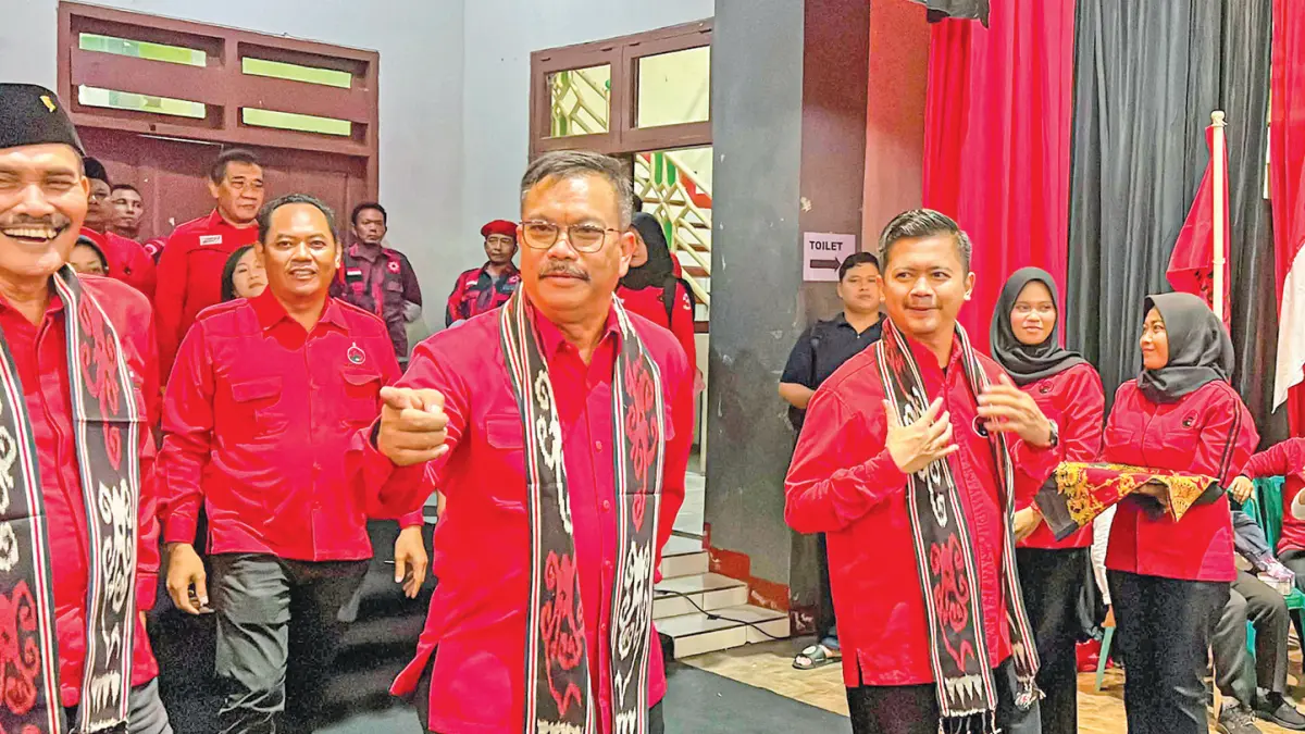 DIDOMINASI WAJAH LAMA: DPC PDIP Blora lakukan pembenahan struktur PAC. (ACHMAD SYAEROYZI/RADAR BOJONEGORO)