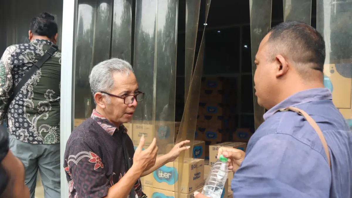 KUNJUNGAN: Pemkab Blora melakukan kunjungan ke Instalasi Pengolahan Air Perumda Tirta Kencana Jombang. (RAHUL OSCARRA DUTA/RADAR BOJONEGORO)