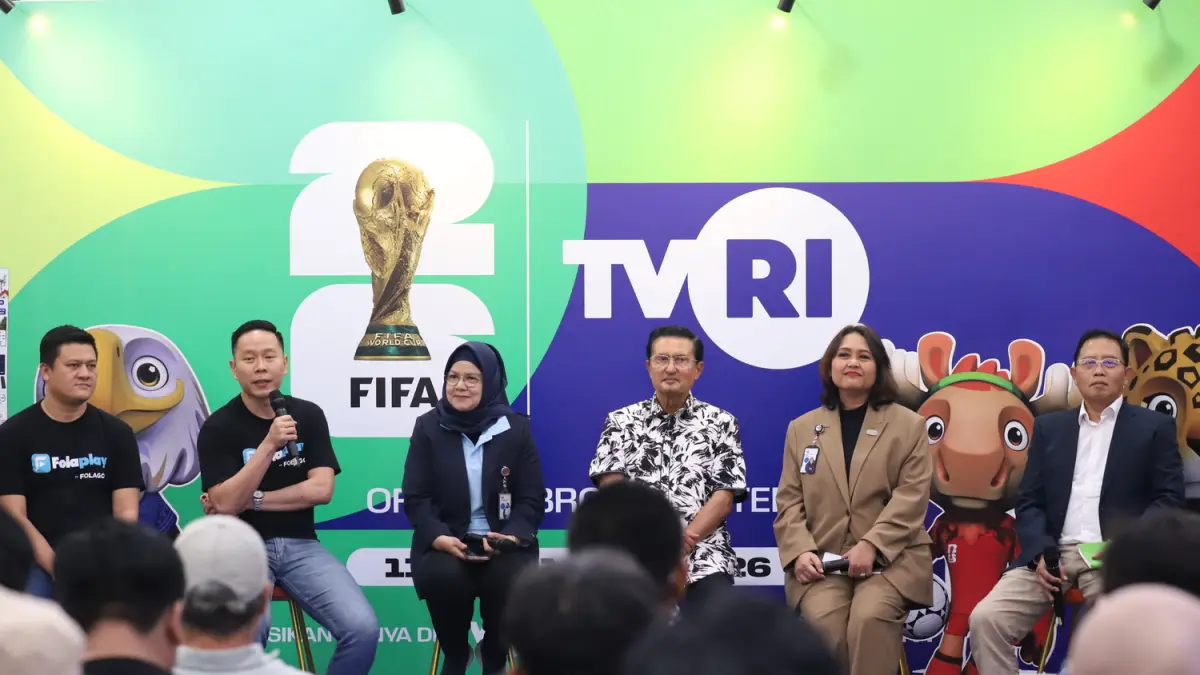 TVRI merupakan official broadcast dari Piala Dunia 2026. (TVRI) 