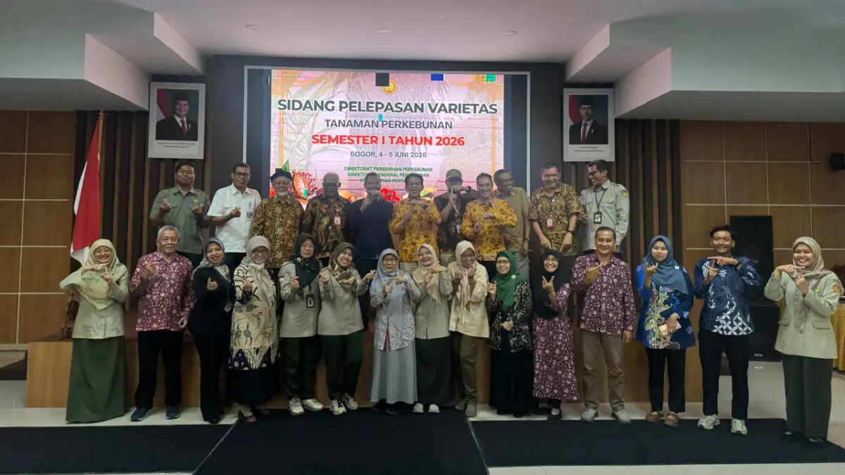 Usai sidang pelepasan 2 varitas baru tebu unggul temuan Prof Setyo Budi di Bogor