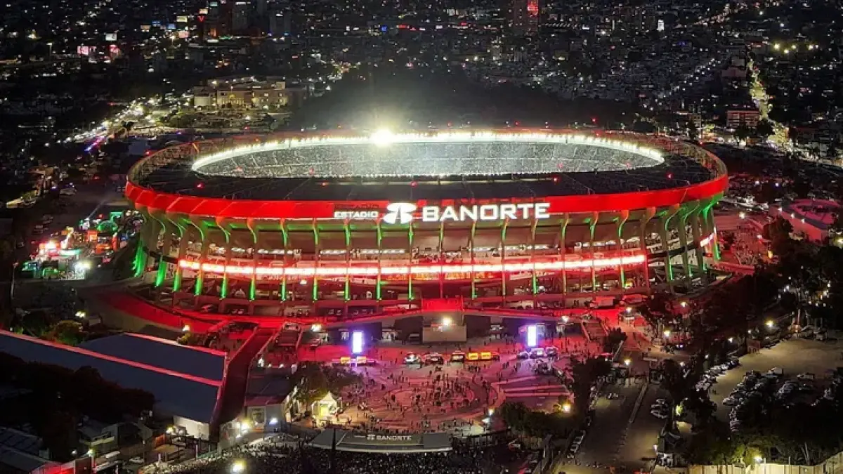 Jelang Piala Dunia 2026, Estadio Azteca memperoleh sponsor baru sebagai sumber pendanaan renovasi. (Dok. Ambito)