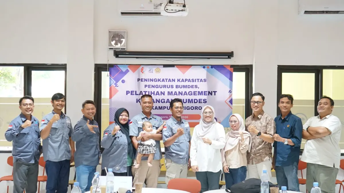 UNIGORO: Fakultas Ekonomi Unigoro lakukan pendampinga terhadap BUMDes.