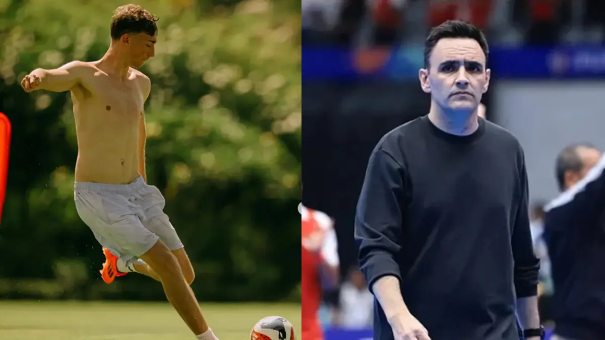 Dean Huijsen dijadikan contoh Hector Souto soal mentalitas dan profesionalitas atlet di level tertinggi. (INSTAGRAM)