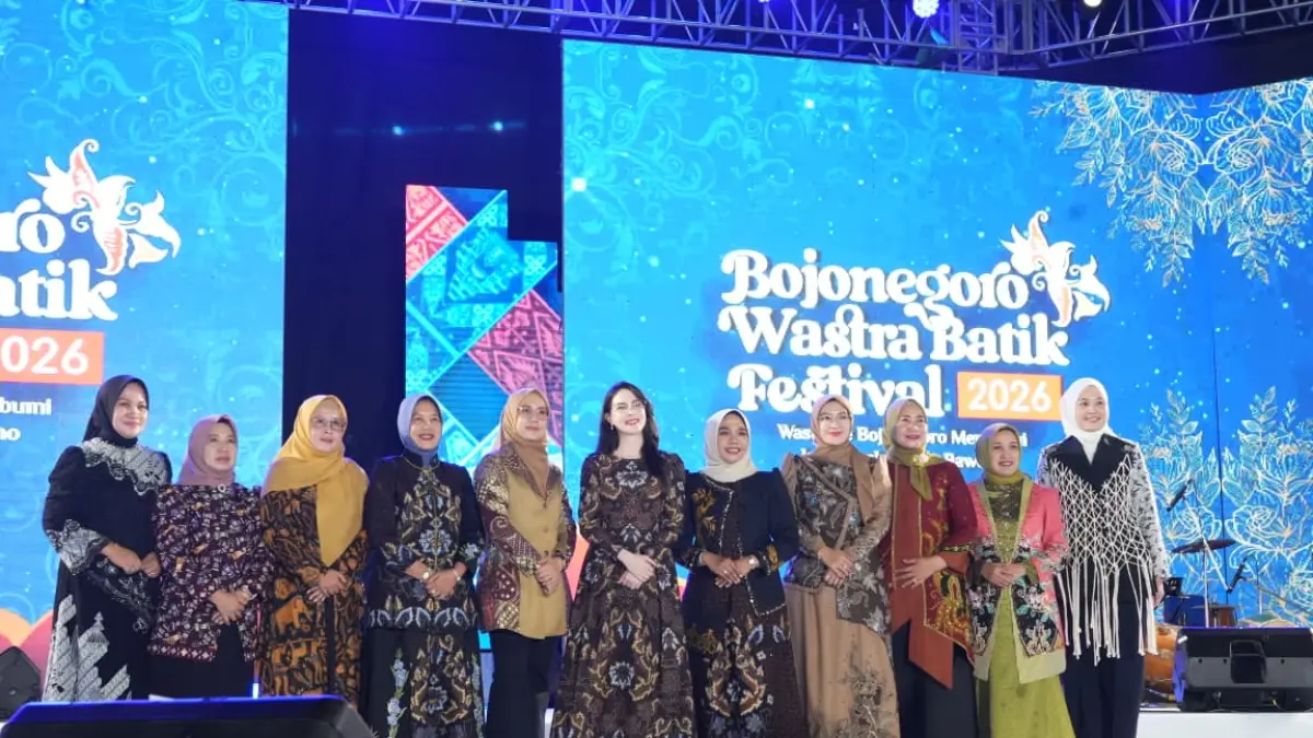 DIBUKA : Event Wastra Batik Bojonegoro 2026 resmi dibuka Rabu 17 Juni 2026. 