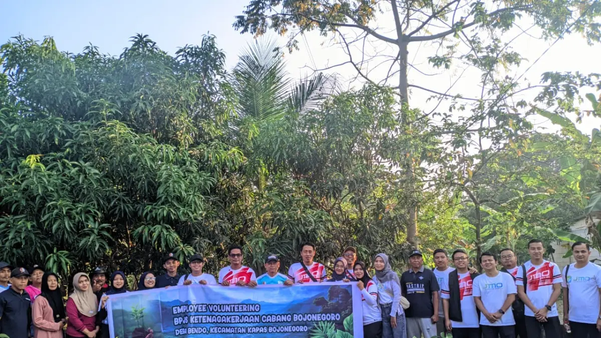 EMPLOYEE VOLUNTEERING BPJS KETENAGAKERJAAN BOJONEGORO.