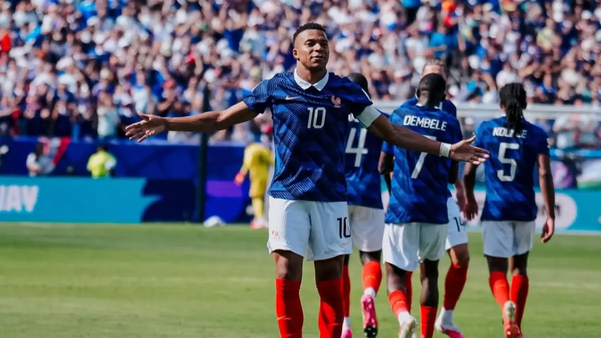 Kylian Mbappe siap ukir sejarah bersama Les Blues. (INSTAGRAM K.MBAPPE)