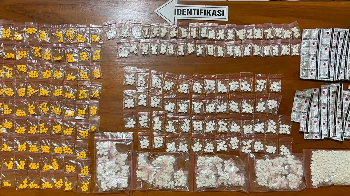 OBAT TERLANG: Satreskoba Polres Blora menyita obat tersebut dari seorang warga. (ISTIMEWA/RADAR.BOJONEGORO)
