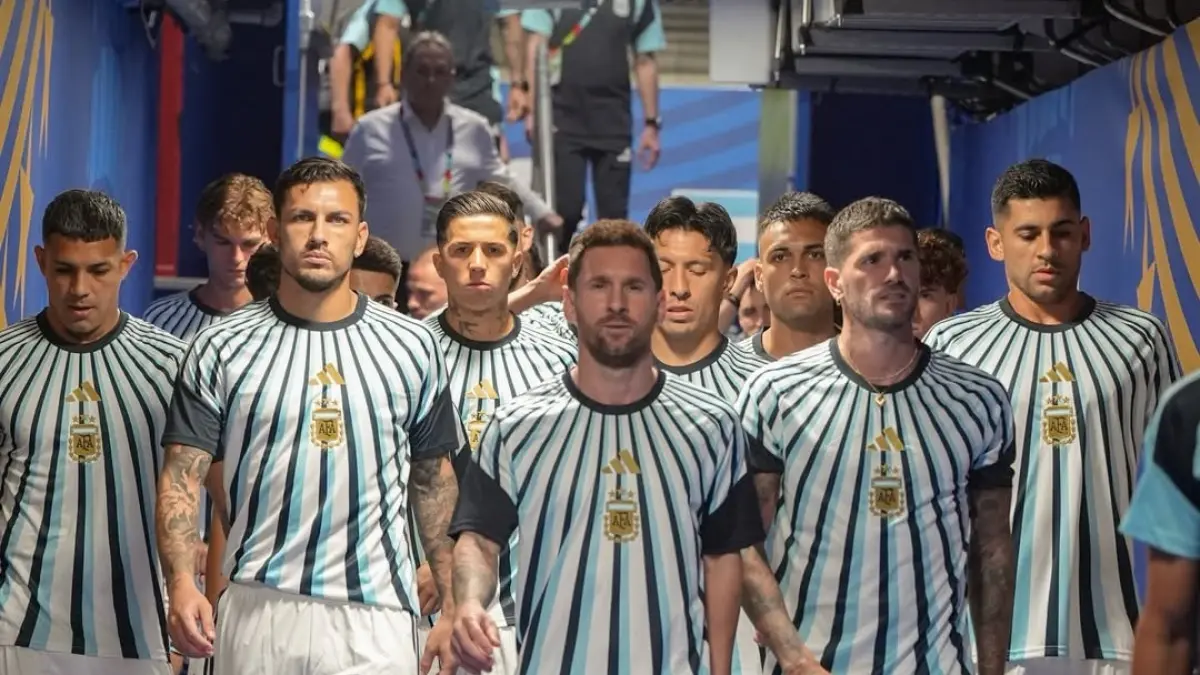 Skuad Argentina. (INSTAGRAM LEO MESSI)