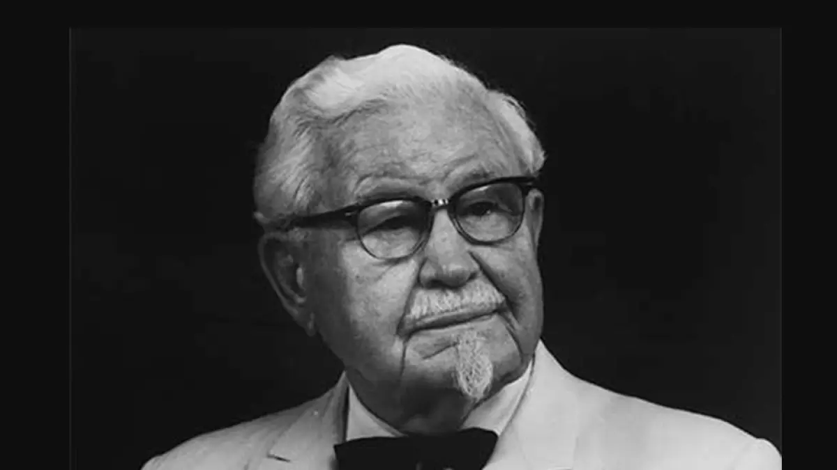 Colonel Sanders, pendiri restoran cepat saji KFC. (ISTIMEWA)