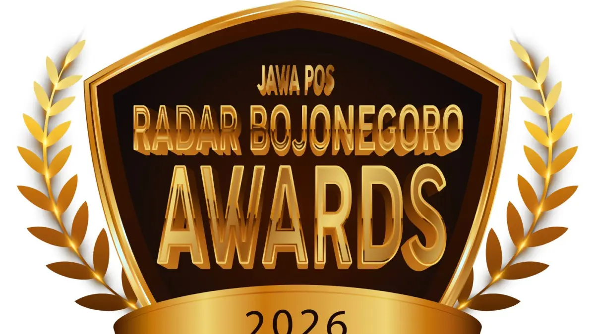 SEGERA : Logo Jawa Pos Radar Bojonegoro Award 2026.