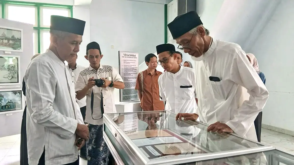 PEMERAN : Historiografi NU Blora di Gedung Serbaguna PCNU Blora Sabtu (4/7). (RAHUL OSCARA DUTA/RADAR BOJONEGORO)