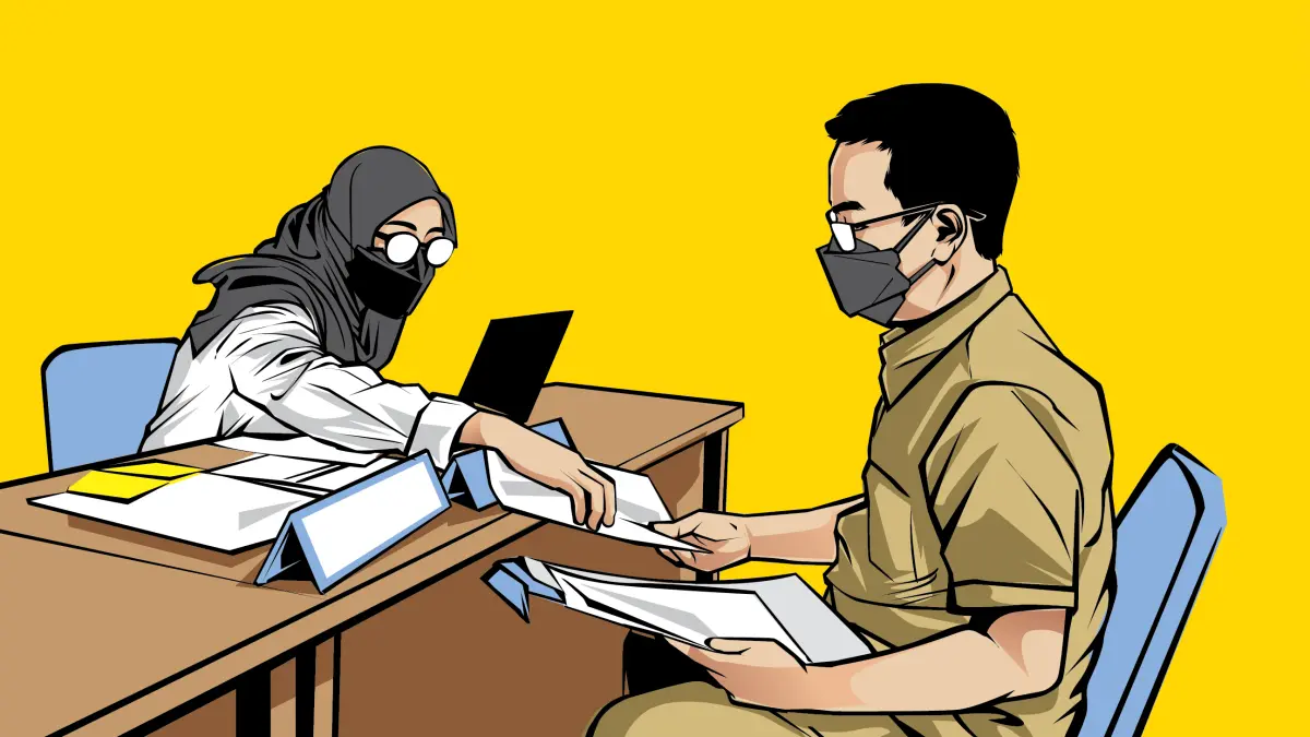 ILUSTRASI PNS.(AINUR OCHIEM/RADAR BOJONEGORO)