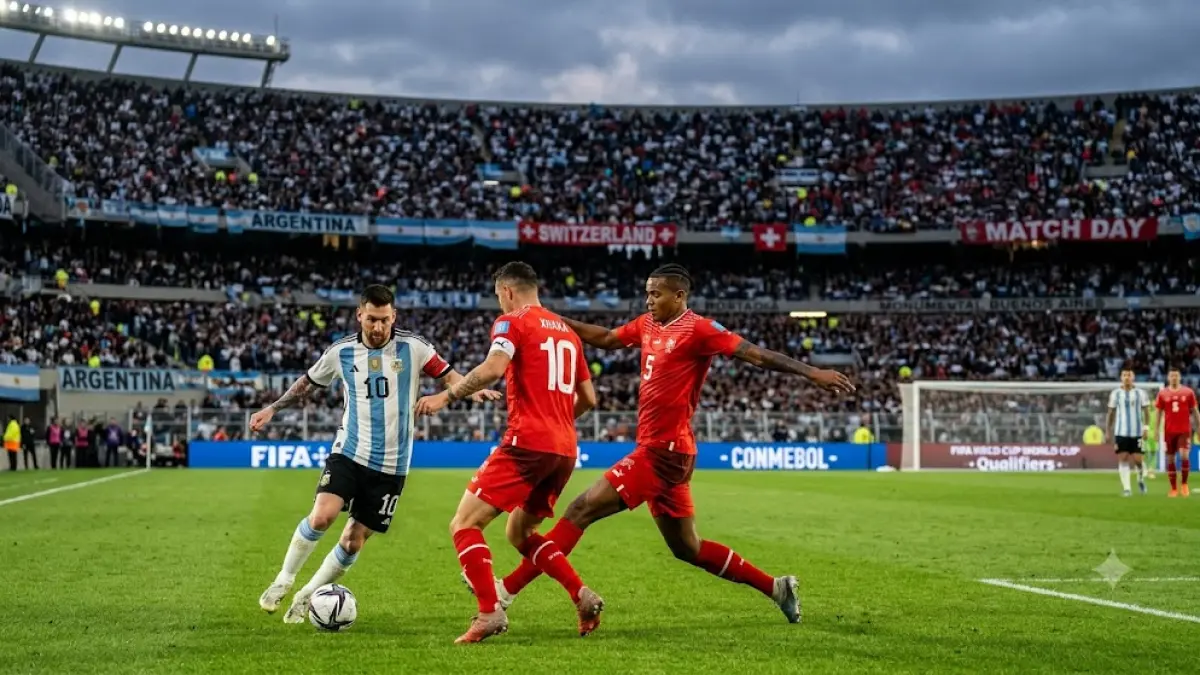Prediksi Skor Perempat Final Piala Dunia 2026: Argentina vs Swiss, Albiceleste Waspadai Kejutan Tim Kuda Hitam (AI/Farhan Reza Ardiansyah/ RADAR BOJONEGORO)