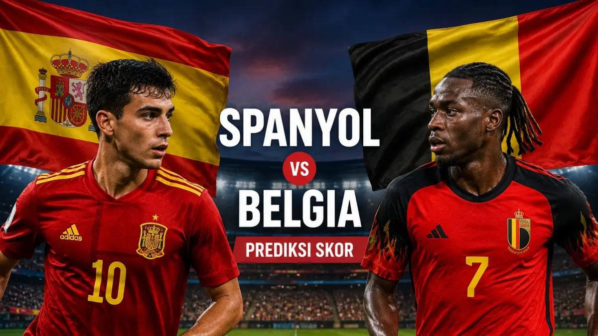 Prediksi Skor Perempat Final Piala Dunia 2026: Spanyol vs Belgia, Adu Tajam Dua Raksasa Eropa (AI/ Farhan Reza Ardiansyah/RAAR BOJONEGORO)