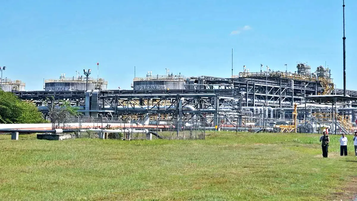 BLOK CEPU: Izin Pengelolaan Lapangan Blok Cepu yang dioperatori ExxonMobile Cepu Limited bakal berakhir 2035 mendatang. Skema PI bakal diubah pada kontrak berikutnya. (M. SUAEB/RADAR BOJONEGORO)
